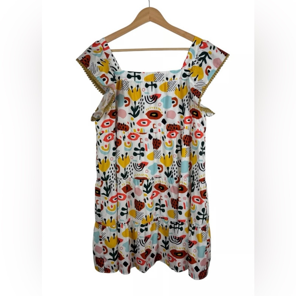 THML Abstract Print Dress